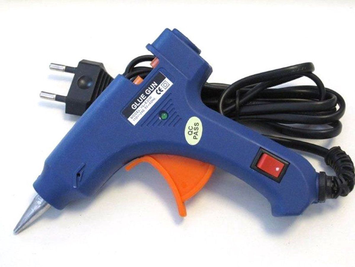 Hobby & Crafting Fun Panda Hobby & Crafting Fun Lijmpistool - 20w - 110-240v - Met aan en uitknop