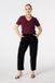MS Mode Straight leg broek zwart