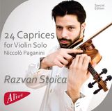 Brilliant Classics Aliud Records Razvan Stoica - Paganini: 24 Caprices For Violin Solo (CD)