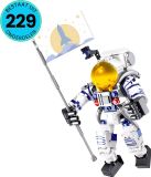 WOMA® Ruimtevaarder Speelgoed Set Geschikt Voor LEGO - 229 Bouwstenen - Vanaf 6 Jaar - Astronaut - Bouwset - Ruimte - STEM Speelgoed