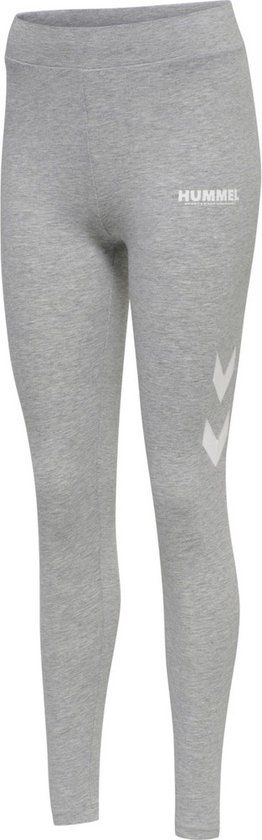 Hummel hmllegacy Women High Waist Tights Grey Melange - M