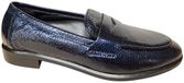 Gianluca Pisati Rosy Tejus Blue Instappers Blauw Lak Dames - Blauw - 39