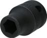 BRILLIANT TOOLS 1/2" Kraft-Stecknuss Sechskant 10 mm kort - BT022631