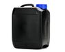 Bidon 5L PEHD Noir Bouchon Bleu 51mm