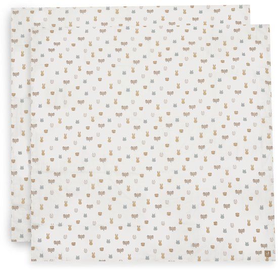 Jollein Hydrofiele Doek Large 115x115cm Jollies (2pack)
