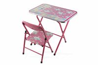 Galileo Casa 2195884 Bimbo tafel + stoel 60 x 40 x 50 cm, eenhoorn, violet