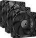 Corsair iCUE LINK RX120 MAX PWM Thick Fans Starter Kit - Ventilatorhuis 3-pack - 120mm - Zwart