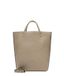 LIEBESKIND BERLIN Leren schoudertas Hera Tote Bag Neutral Grey Taupe