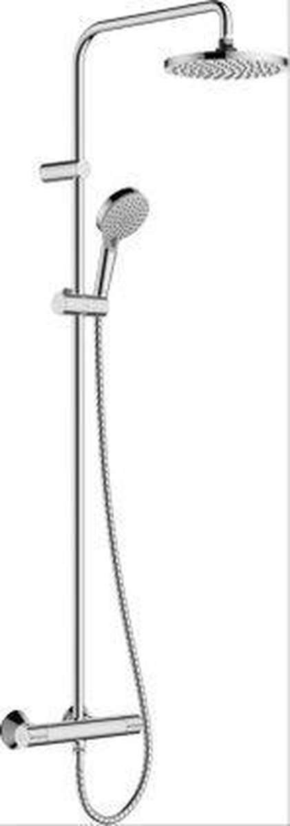 Hansgrohe Vernis Blend showerpipe 142.4x27.6x51.2cm Chroom