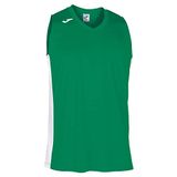 Joma Cancha III Basketbalshirt Heren - Groen / Wit | Maat: L
