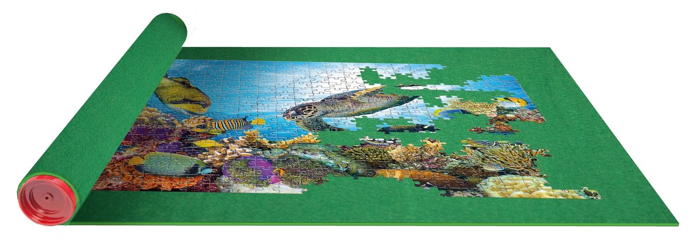 Clementoni Puzzle Mat - Groen - Voor Puzzels Tot 2000 Stukjes - 105 x 78 cm
