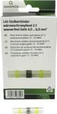 Quadrios 2011C401 Stootverbinder 4 mm² 6 mm² Volledig geïsoleerd Geel 10 stuk(s)