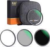 K&F Concept Magnetic Lensfilter Kit CPL ND UV Nano X 95mm