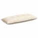 vidaXL Coussin de dossier crème 120 x 50 cm velours côtelé