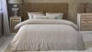 Riviera Maison Rivièra Maison Cecelia dekbedovertrek Eenpersoons 140x200/220 cm Zand