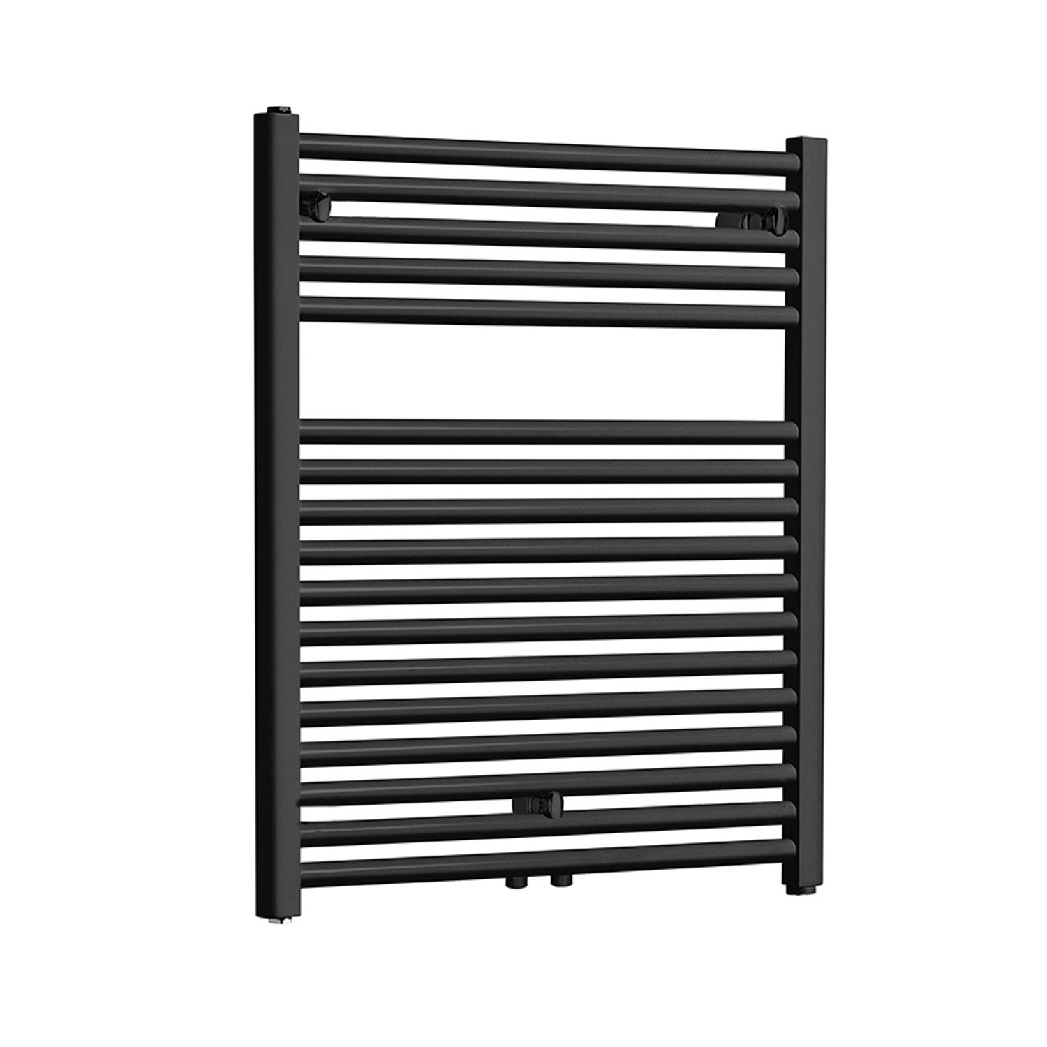 Boss & Wessing Klara 76x60 cm - Mat Zwart - Radiator - 8719304061670