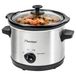 Bestron ASC150 Slowcooker - 1.5L - 120W - Black & Stainless Steel