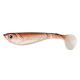 Berkley PowerBait Pulse Shad, zacht plastic kunstaas met geparfumeerde formule voor roofvissers, geschikt voor jigkoppen en dropshotten, baars, baars, snoekbaars en snoek, 11 cm, Hot Firetiger