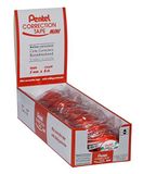 Pentel ZTN25BW Mini-correctieband, zijdelings aangebracht, 5 mm x 6 m, 12 stuks
