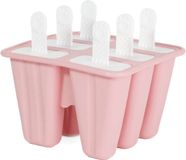 Intirilife Siliconen Ijsvorm met 6 holtes in Roze