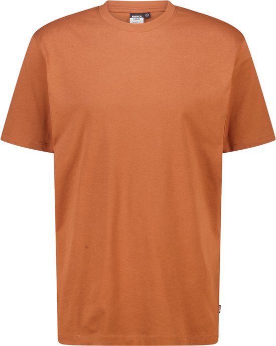 America Today Eric - Heren T-shirt - Maat M - Terra