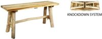 van der Leeden Tuinbank Teak 100cm Bruin