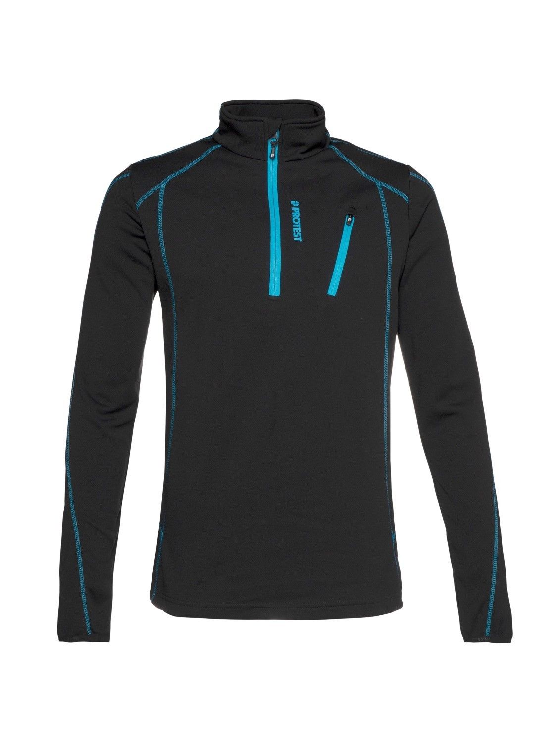 Protest HUMANS Fleece Heren - True Black - Maat M