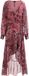 Guess Damesjurk Nuovo Bahia Paarse Kashmir Print