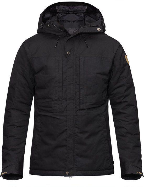 Fjallraven Skogsö Padded Jacket M Heren Outdoorjas - Maat XXL - Black
