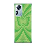ERT GROUP mobiel telefoonhoesje voor Xiaomi 12 / 12X origineel en officieel erkend Babaco patroon Butterflies 001