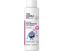 Humble Brush Mondwater Strawberry (voor kinderen) - 500ml