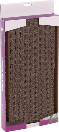 Flamingo Kartonnen kattenkrabber - Jumbo - Beige