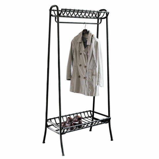 LOBERON Garderobe Downey antiekzwart