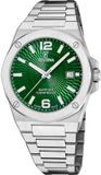 Festina F22000/3 Polshorloge Heren Groen Staal Saffierglas 10 ATM