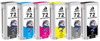 Merkloos Solidchoice - Inktcartridges 72 voor HP DesignJet Grootformaatprinters (Pack van 4)
