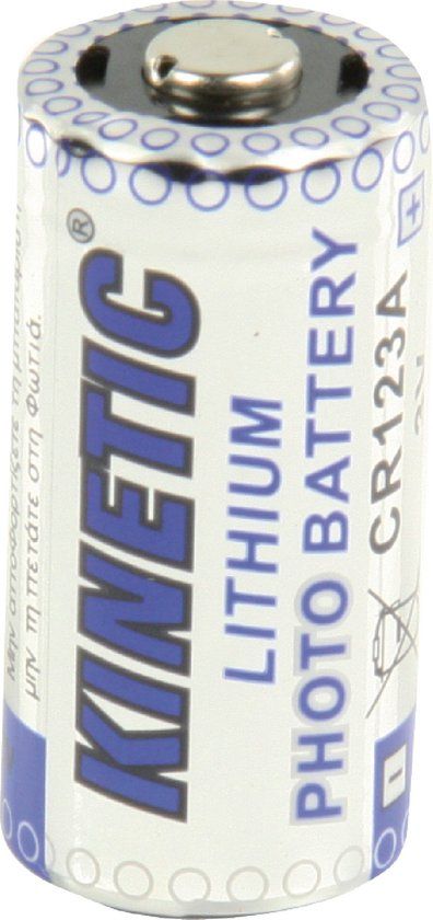 KINETIC CR123A Lithium Batterij - 1 stuks