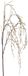 Merkloos Countryfield Kunsttak treur/hang Corylus XL creme