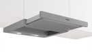 Bosch DFL064W54 Afzuigkap Semi-inbouw (uittrekbaar) Metallic, Zilver 394 m³/uur