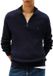Tommy Hilfiger Textured Quarter Zip Sweater Heren - Maat L