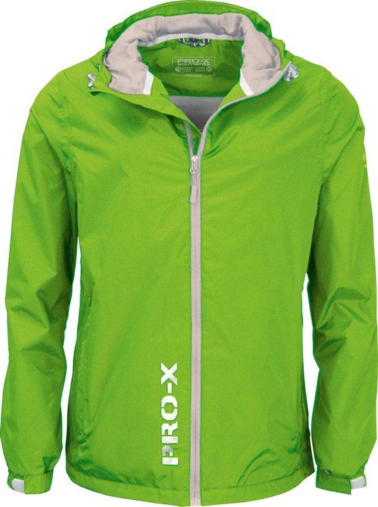 Pro-x Elements Regenjas Flashy Junior Polyamide Groen Maat 104