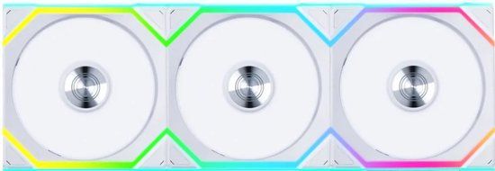 Lian Li UNI FAN SL Wireless 120 Reverse Blade Computer behuizing Ventilator 12 cm Wit 3 stuk(s)