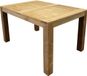 AVH-Outdoor Tuinmeubelen Krista dining tuintafel 140x90x78 cm teak bruin/terre