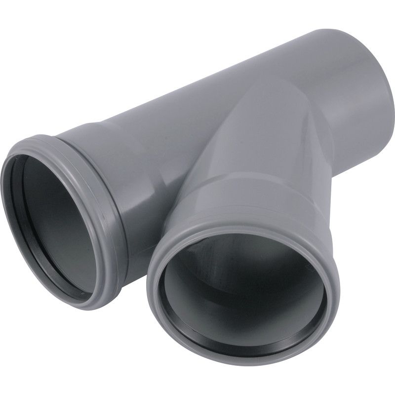 Marley PP T-Stuk 45deg 110/75mm