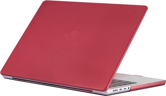 Phreeze 13.3 inch Laptop Hardcase - Red - Pro Cushion Technology - MacBook Pro A1932, A2179, A2337 M1 (2018-2021)