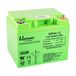 U-Power AGM-batterij, 12 V, 44 Ah, verzegeld, oplaadbaar, loodzuur, VRLA, voor alarmen, USV/UPS, zonne-energie, veiligheid en meer, metrische schroefklem M6
