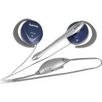 Hama HS-20 - Headset - vastklikken - met bekabeling - grijs, blauw