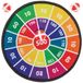 Baker Ross FN488 Klittenband Dartbord Set