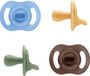 Tommee Tippee Ultra-light StayPut fopspeen - 18-36 maanden - set van 4 - Blauw multi