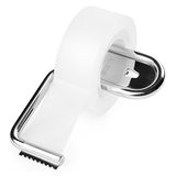 Alessi Plakbanddispenser, roestvrij staal, zilver, 8 x 5,5 x 2 cm