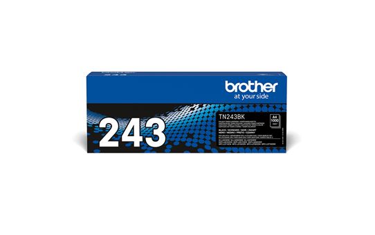 Brother TN243BK Zwarte Toner Cartridge - Origineel - 1000 Pagina's - Compatibel met Brother printers